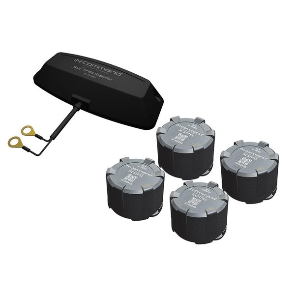 In-Command Control Systems Tire Pressure Monitoring System - 4 Sensor & Repeater Pack NCTP100
